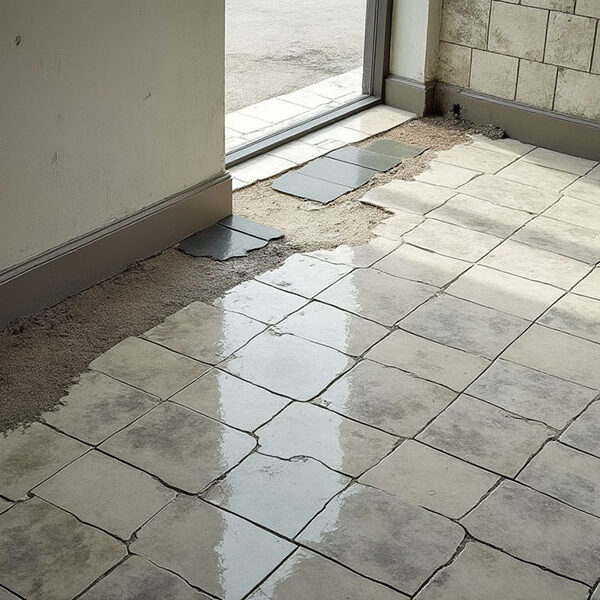 Broken Floor Tile Repair Service