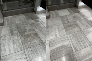 Natural Stone Cleaning and Polishing Example from Stone Captain in Scottsdale AZ