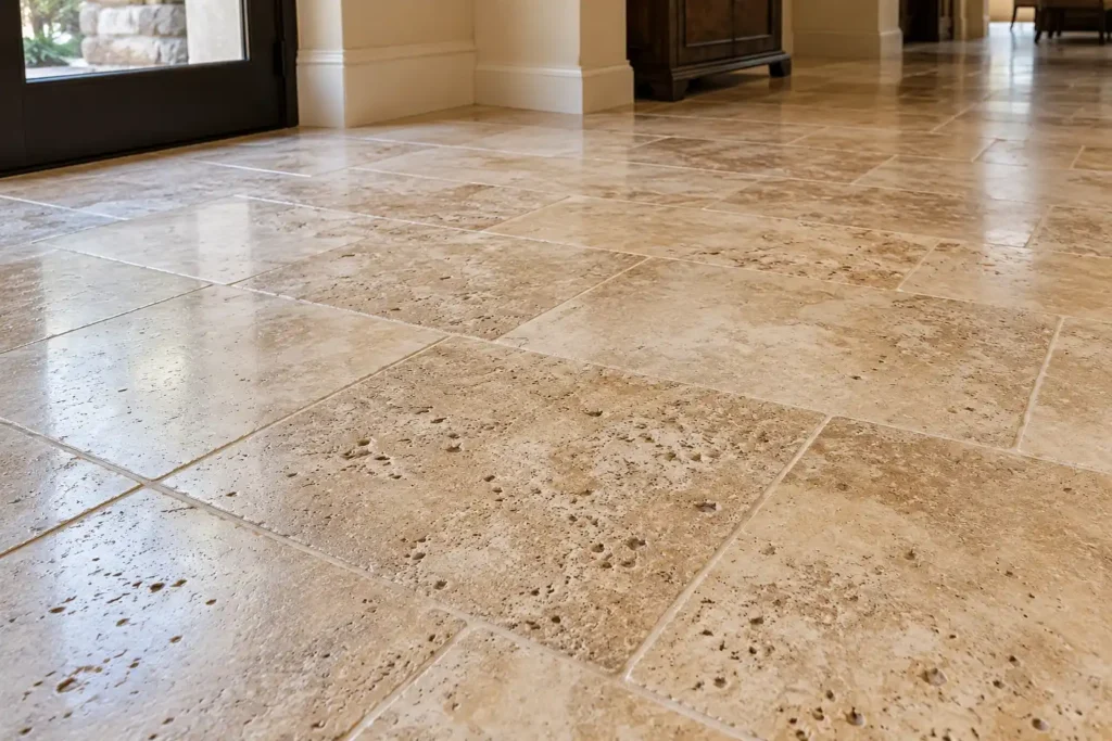 Can Damaged Travertine Be Restored? What Can and Can’t Be Fixed